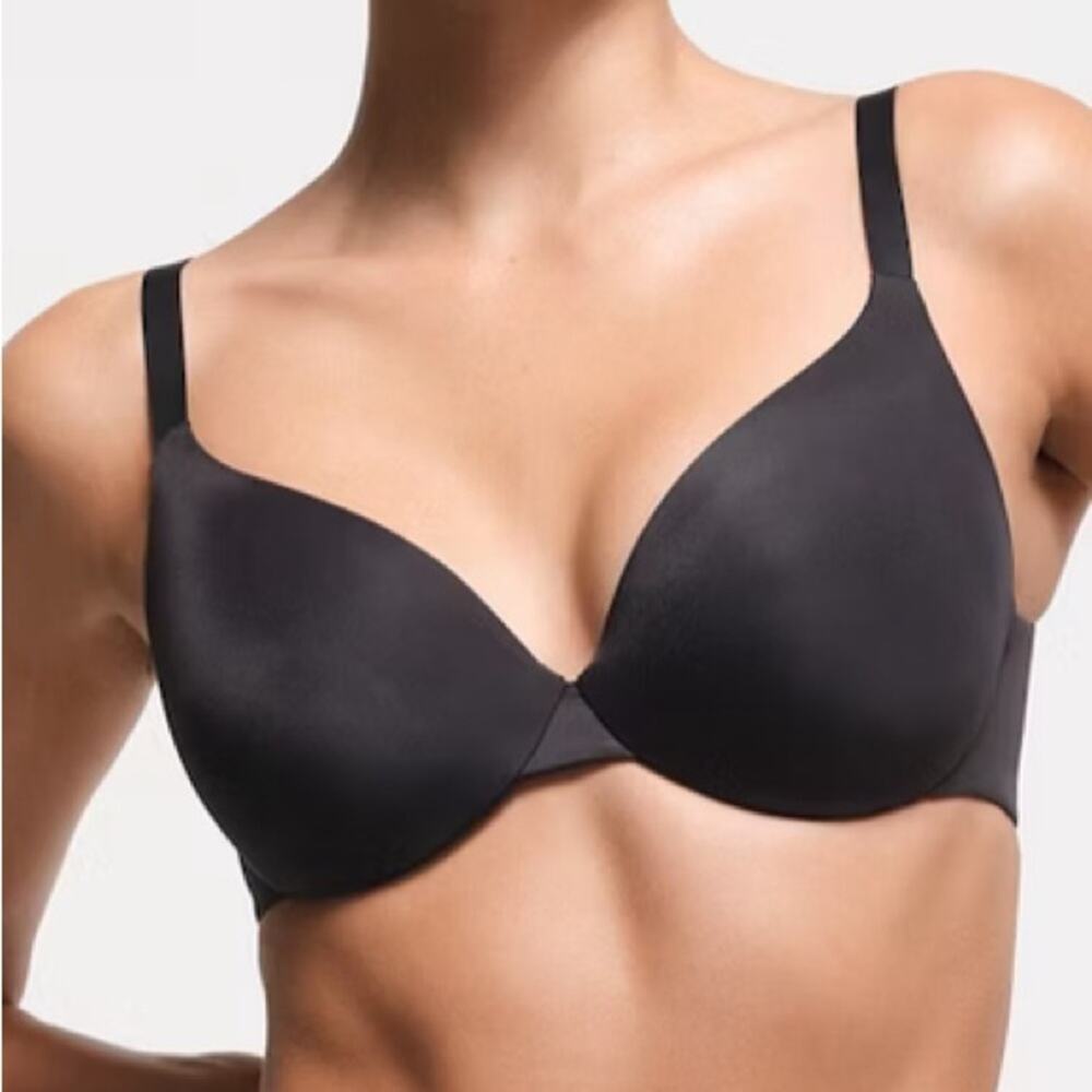 Skims Soothing Intimates Full Coverage Bra - Onyx 34D